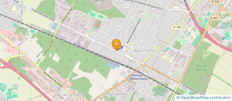 localisation de l'entreprise 850 842 485   MERY-SUR-OISE