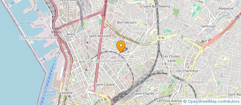 localisation de l'entreprise 850 855 925   MARSEILLE