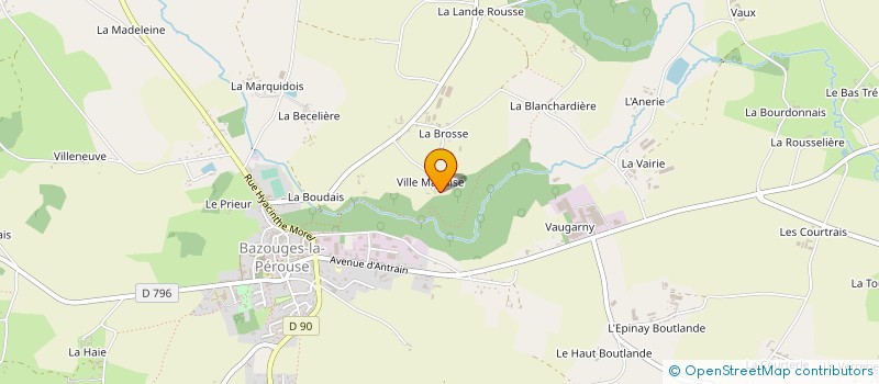 localisation de l'entreprise 850 859 638   BAZOUGES-LA-PEROUSE