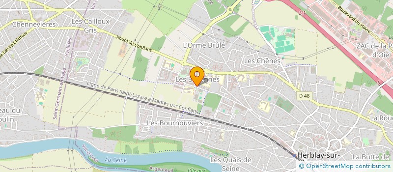 localisation de l'entreprise 850 861 204   ARGENTEUIL