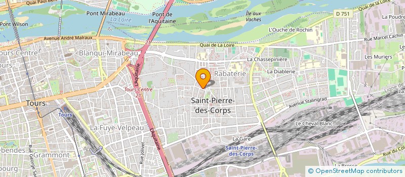 localisation de l'entreprise 850 861 295   SAINT-PIERRE-DES-CORPS