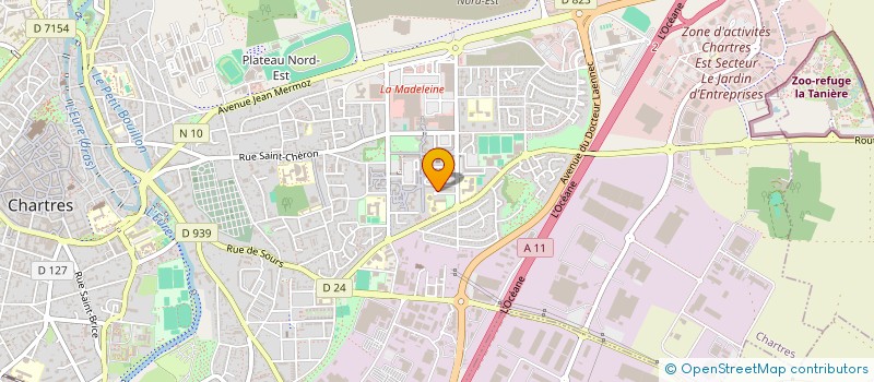 localisation de l'entreprise 850 874 371   CHARTRES