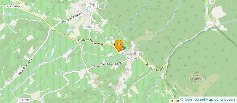 localisation de l'entreprise 850 908 203   NYONS