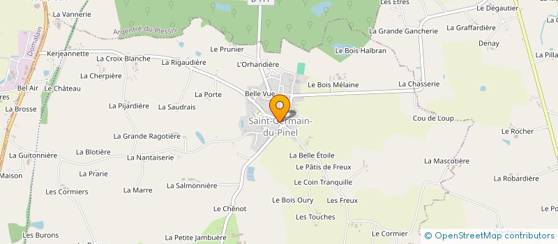 localisation de l'entreprise 850 912 429   SAINT-GERMAIN-DU-PINEL