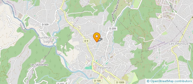 localisation de l'entreprise 850 917 923   VALLAURIS