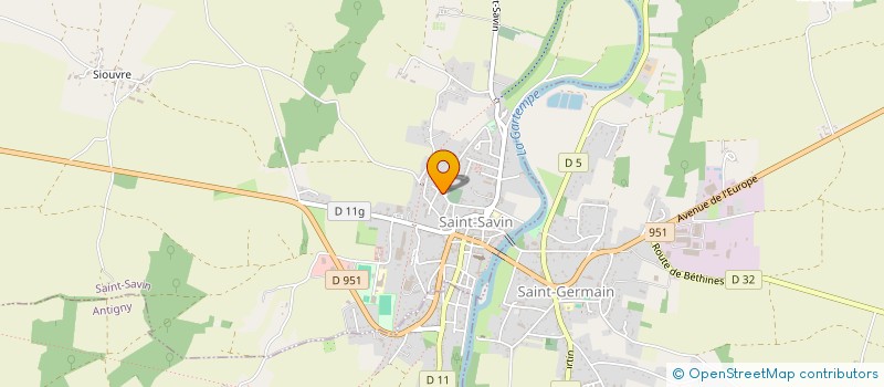 localisation de l'entreprise 850 952 904   SAINT-SAVIN