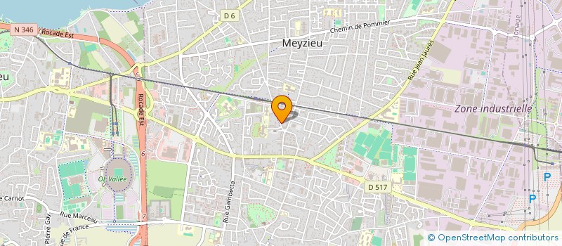 localisation de l'entreprise 850 953 092   MEYZIEU