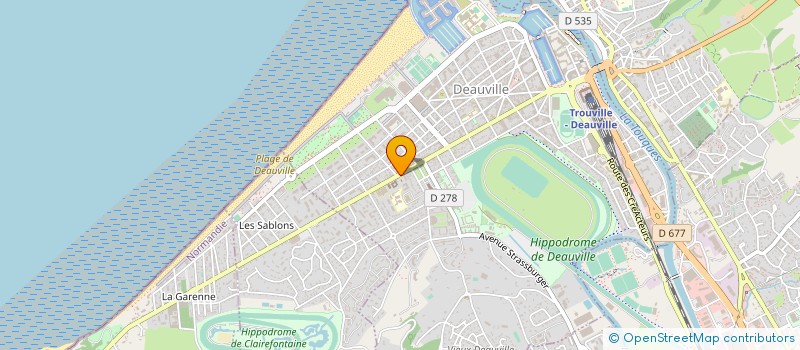 localisation de l'entreprise 850 954 959   DEAUVILLE