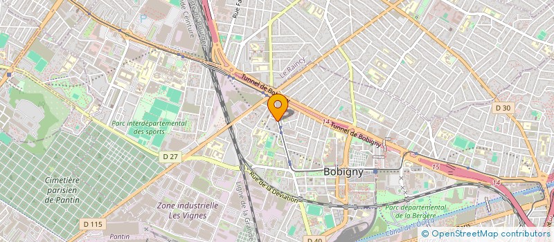 localisation de l'entreprise 850 972 548   BOBIGNY