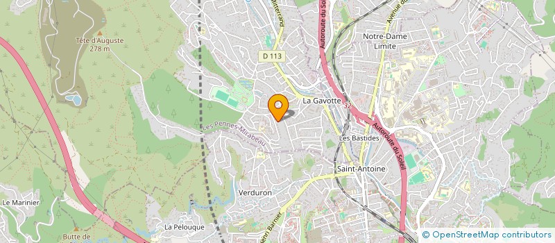 localisation de l'entreprise 850 975 574 à LES PENNES-MIRABEAU