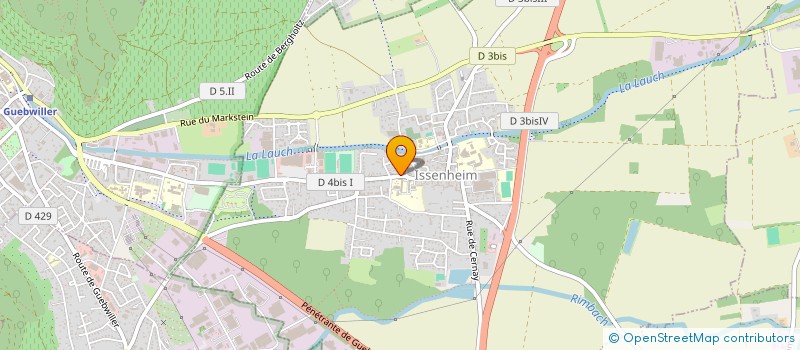 localisation de l'entreprise 851 008 078   ISSENHEIM