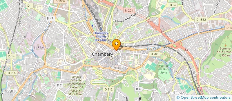 localisation de l'entreprise 851 008 284   CHAMBERY