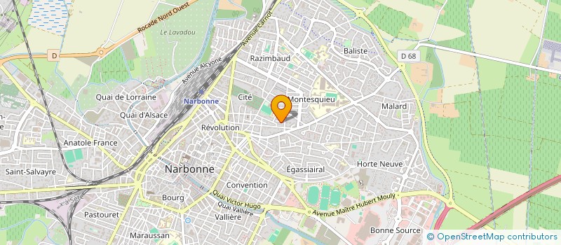 localisation de l'entreprise 851 015 982   NARBONNE