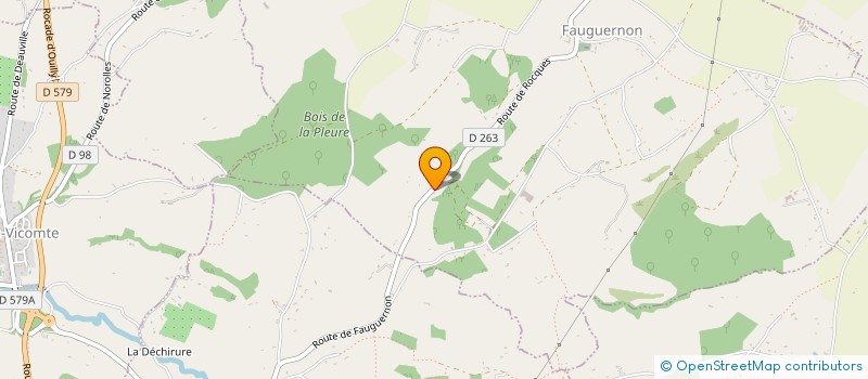 localisation de l'entreprise 851 021 410   FAUGUERNON