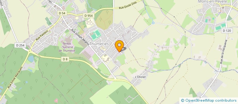 localisation de l'entreprise 851 042 747   THUMERIES