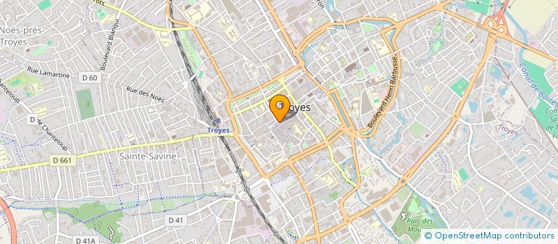 localisation de l'entreprise 851 058 172   TROYES