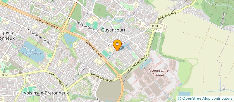 localisation de l'entreprise 851 063 404   SACLAY