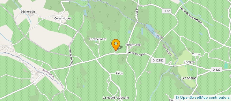 localisation de l'entreprise 851 069 708  à MONTAGNE