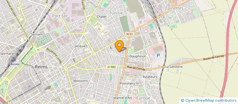 localisation de l'entreprise 851 088 567   REIMS