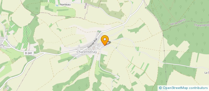 localisation de l'entreprise 851 104 109   CHARENTENAY