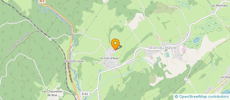 localisation de l'entreprise 851 104 281   FORT-DU-PLASNE