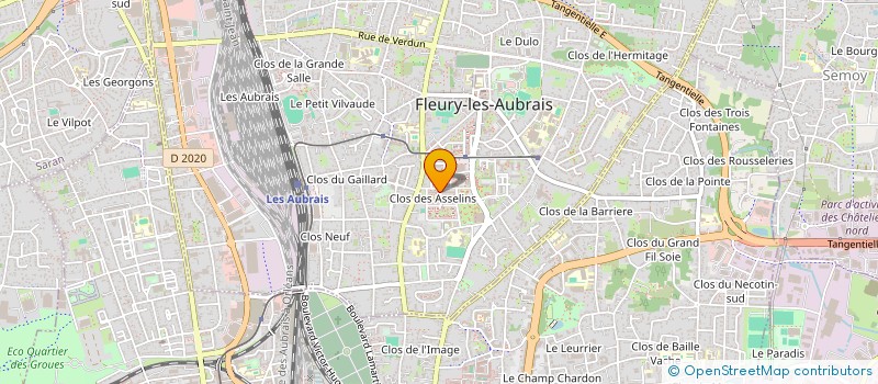 localisation de l'entreprise 851 112 086 à SARAN