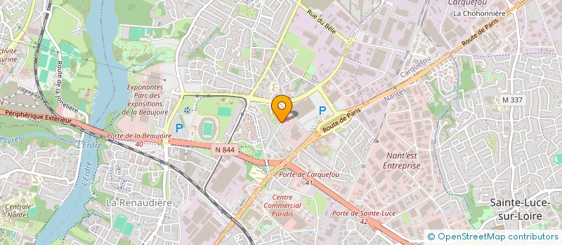 localisation de l'entreprise 851 113 654   SAINT-NAZAIRE