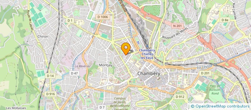 localisation de l'entreprise 851 120 642   CHAMBERY