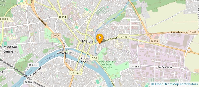 localisation de l'entreprise 851 123 117 à MELUN