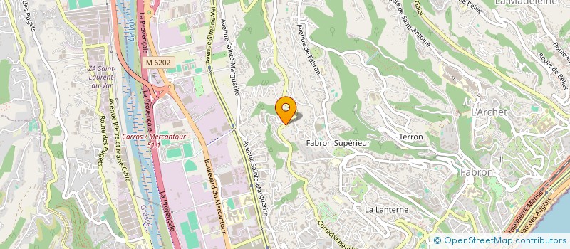 localisation de l'entreprise 851 124 032   NICE