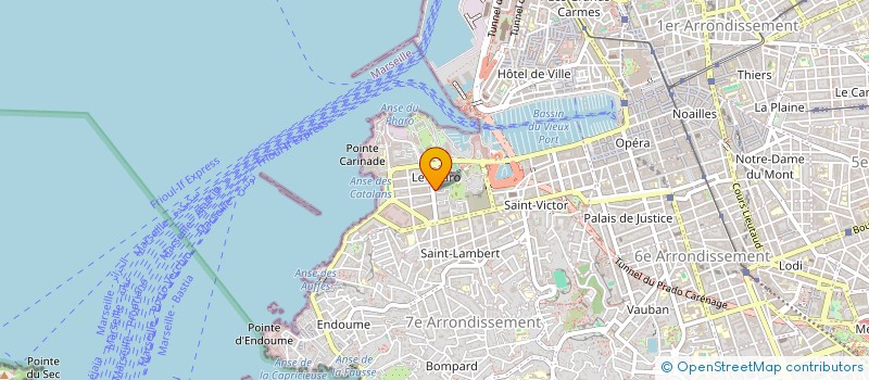 localisation de l'entreprise 851 125 500   MARSEILLE