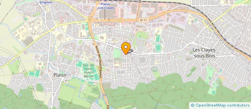 localisation de l'entreprise 851 130 138   PLAISIR