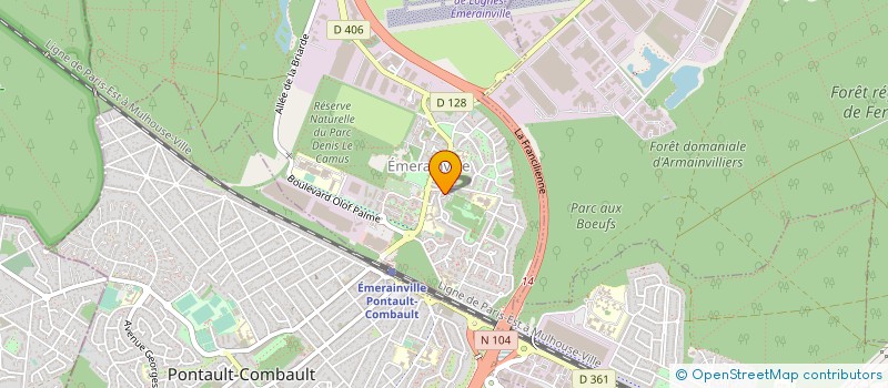 localisation de l'entreprise 851 134 031   EMERAINVILLE