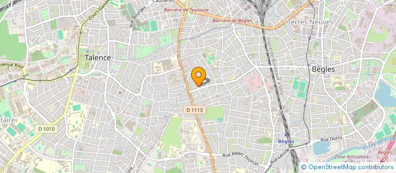 localisation de l'entreprise 851 148 742  à BEGLES