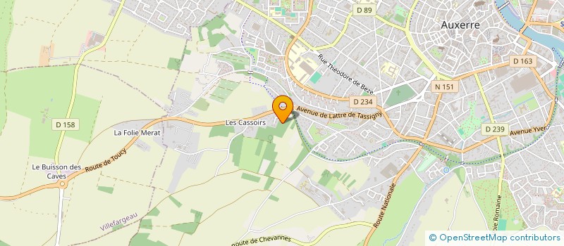 localisation de l'entreprise 851 156 117   BORDEAUX