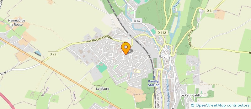 localisation de l'entreprise 851 165 688   PAVILLY