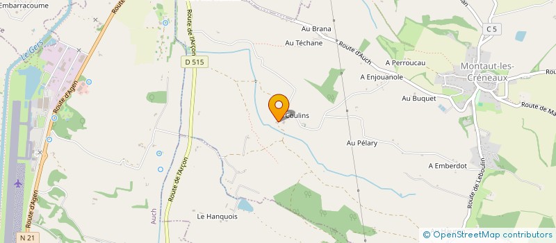 localisation de l'entreprise 851 168 427   ROQUECOURBE