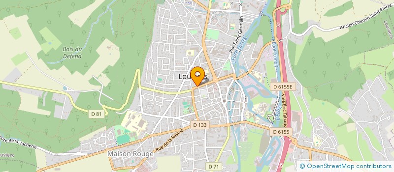 localisation de l'entreprise 851 168 716  à LOUVIERS
