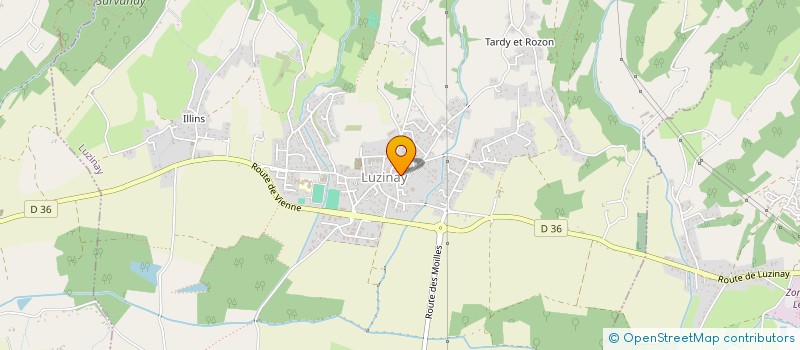 localisation de l'entreprise 851 170 027   LUZINAY