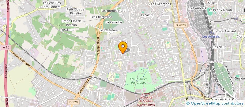 localisation de l'entreprise 851 173 930   SAINT-JEAN-DE-LA-RUELLE