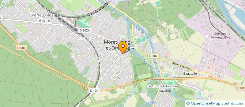 localisation de l'entreprise 851 177 691   MORET-LOING-ET-ORVANNE