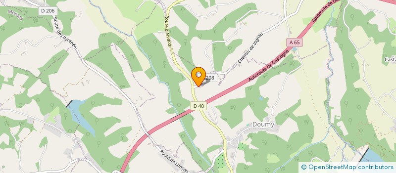 localisation de l'entreprise 851 178 830   DOUMY