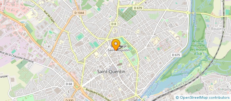 localisation de l'entreprise 851 180 695 à SAINT-QUENTIN