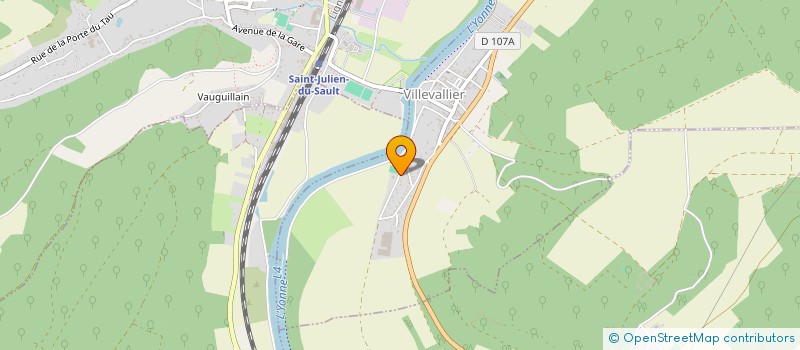 localisation de l'entreprise 851 211 821   VILLEVALLIER