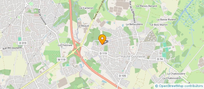 localisation de l'entreprise 851 235 945   HAUTE-GOULAINE