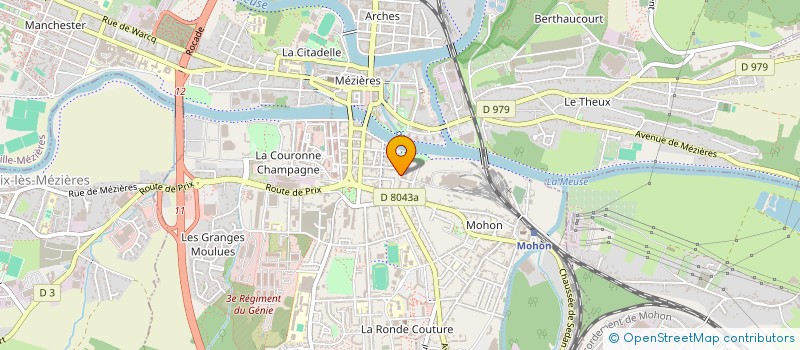 localisation de l'entreprise 851 259 077   CHARLEVILLE-MEZIERES