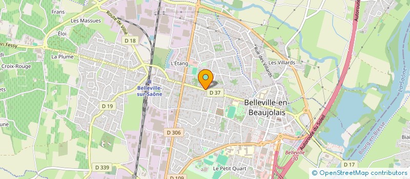 localisation de l'entreprise 851 274 795 à BELLEVILLE-EN-BEAUJOLAIS
