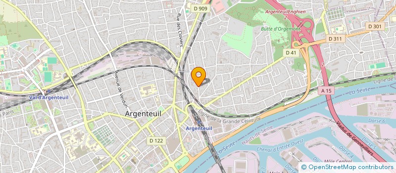 localisation de l'entreprise 851 278 440   ARGENTEUIL