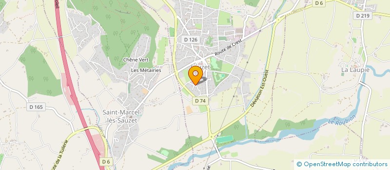 localisation de l'entreprise 851 279 943   CRUAS