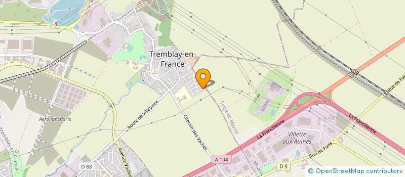 localisation de l'entreprise 851 281 097 à TREMBLAY-EN-FRANCE